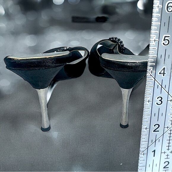 Charolette Russe  l 4” Stilettos l Rhinestone Accent l Size 9 l EUC - Picture 6 of 9